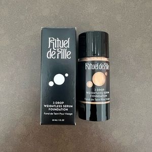 NWOT Rituel de Fille 3 Drop Weightless Serum Foundation, Shade 135